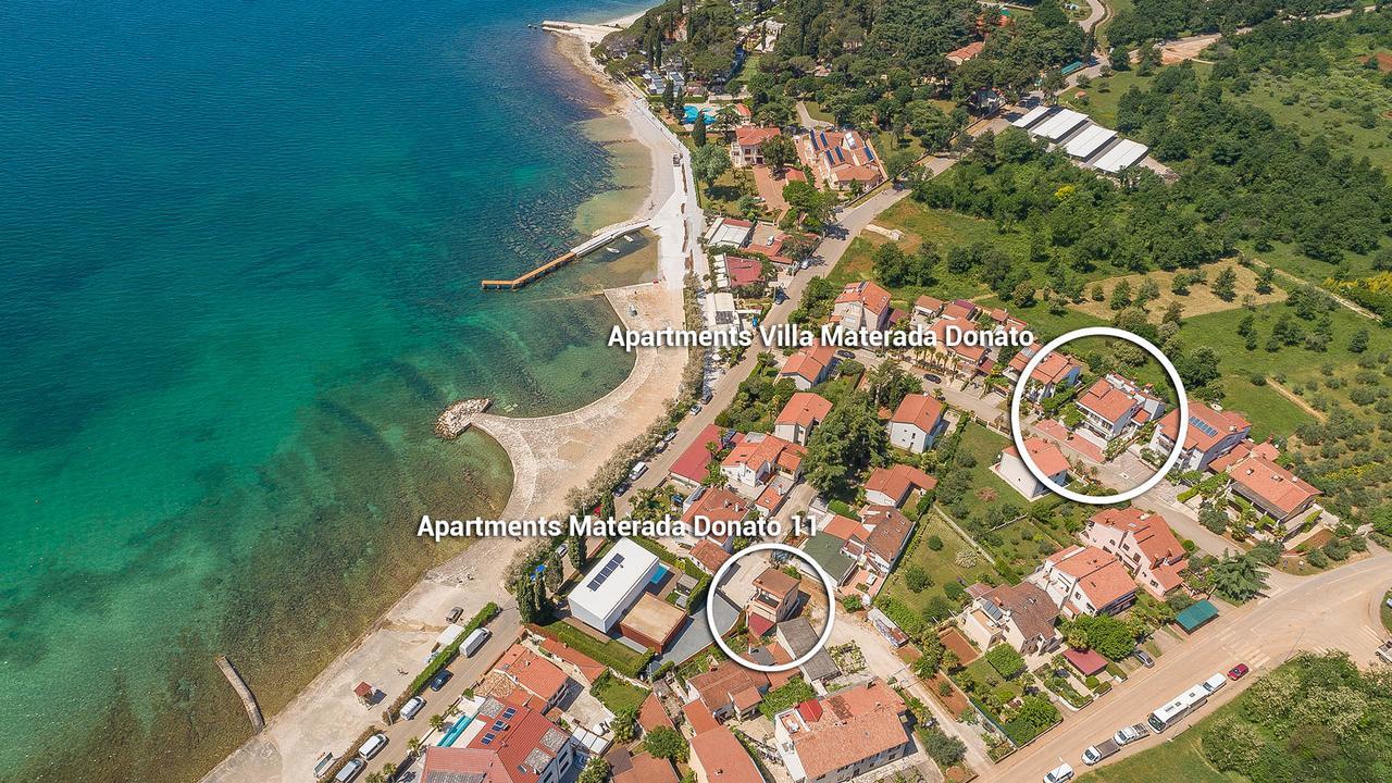 Apartments Villa Materada Donato Poreč Kültér fotó